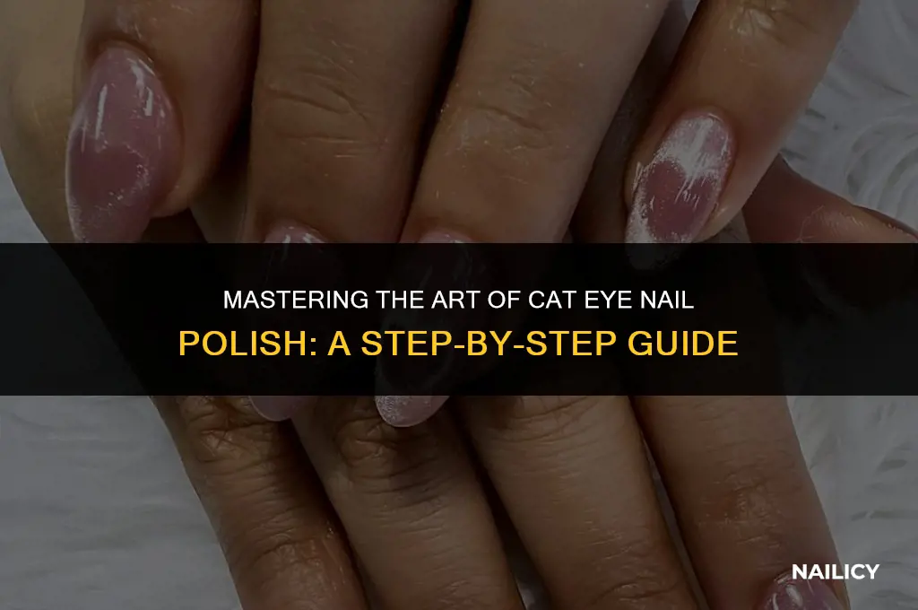 how do you use cat eye nail polish