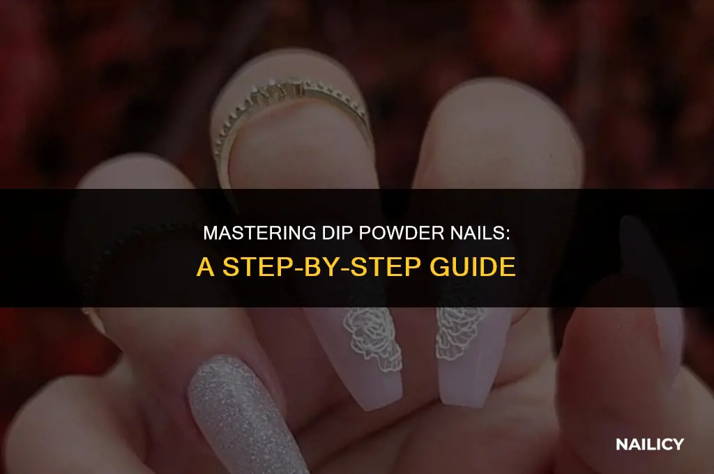 how do you use dip powder nail polish