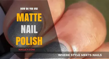 Mastering the Matte Look: A Guide to Using Matte Nail Polish