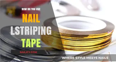 Mastering Nail Art: A Guide to Using Striping Tape