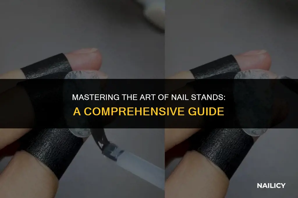 how do you use nail stands