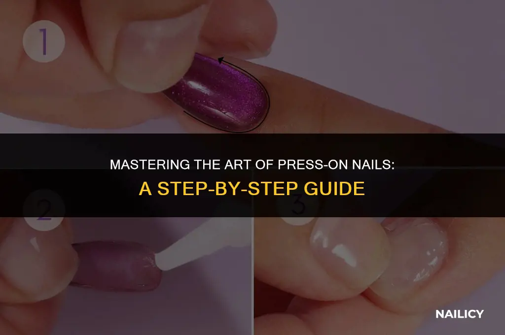 how do you use press on nails