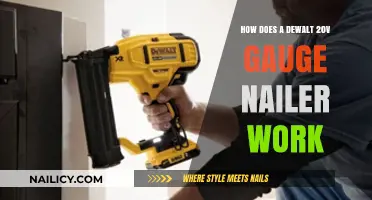 Understanding the Dewalt 20V Gauge Nailer's Mechanism and Functionality