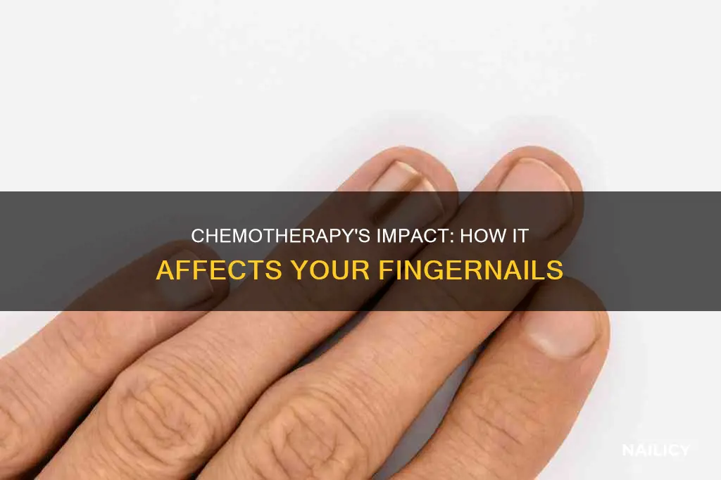 how does chemo effect finger nail growth