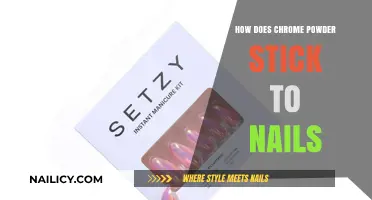 How Chrome Powder Adheres to Nails: A Step-by-Step Guide