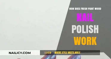 How Fresh Paint Mood Nail Polish Changes Color with Temperature