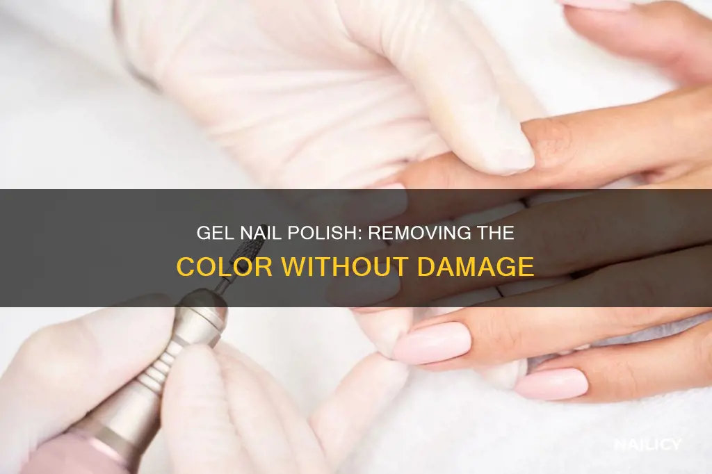 how does gel nail polish come off