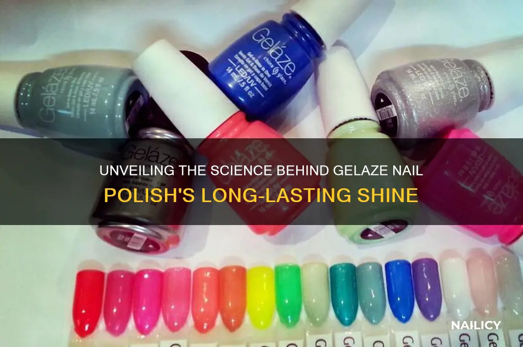 how does gelaze nail polish work