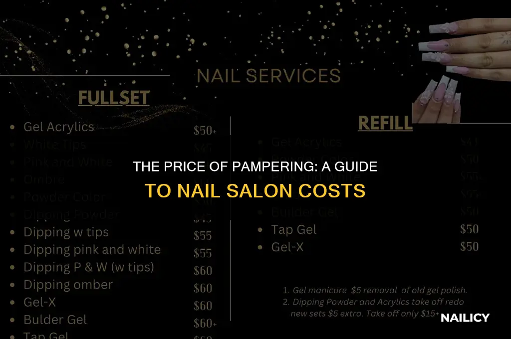 how does it cost to get your nails done