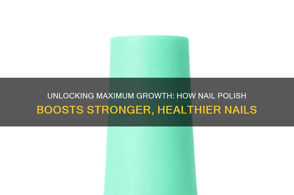 how does maximum growth nail polish work
