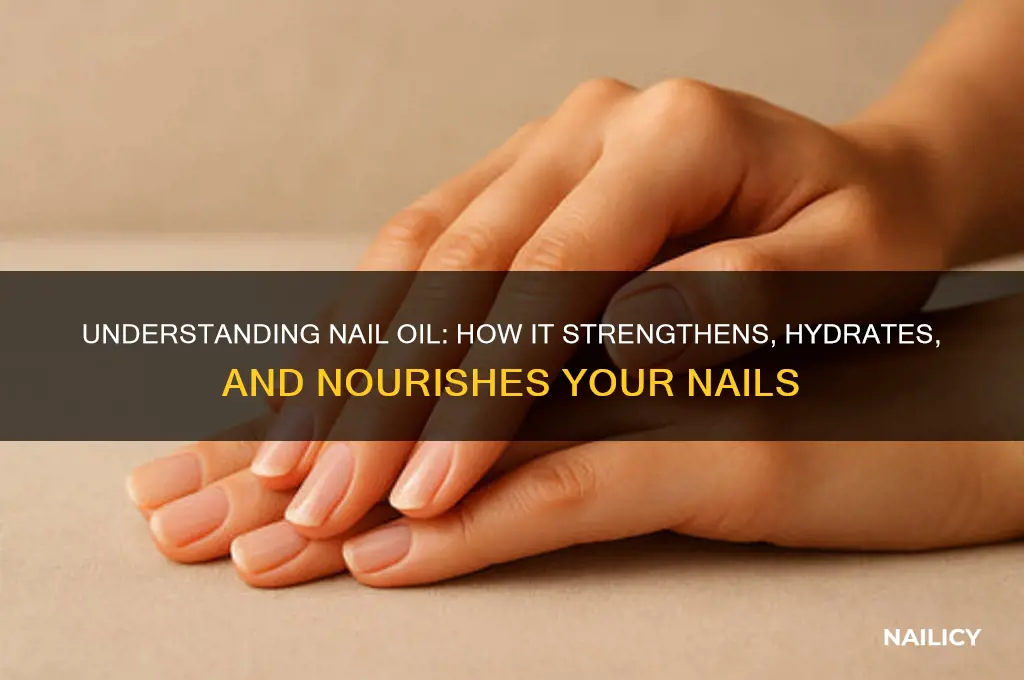 how does nail oil work