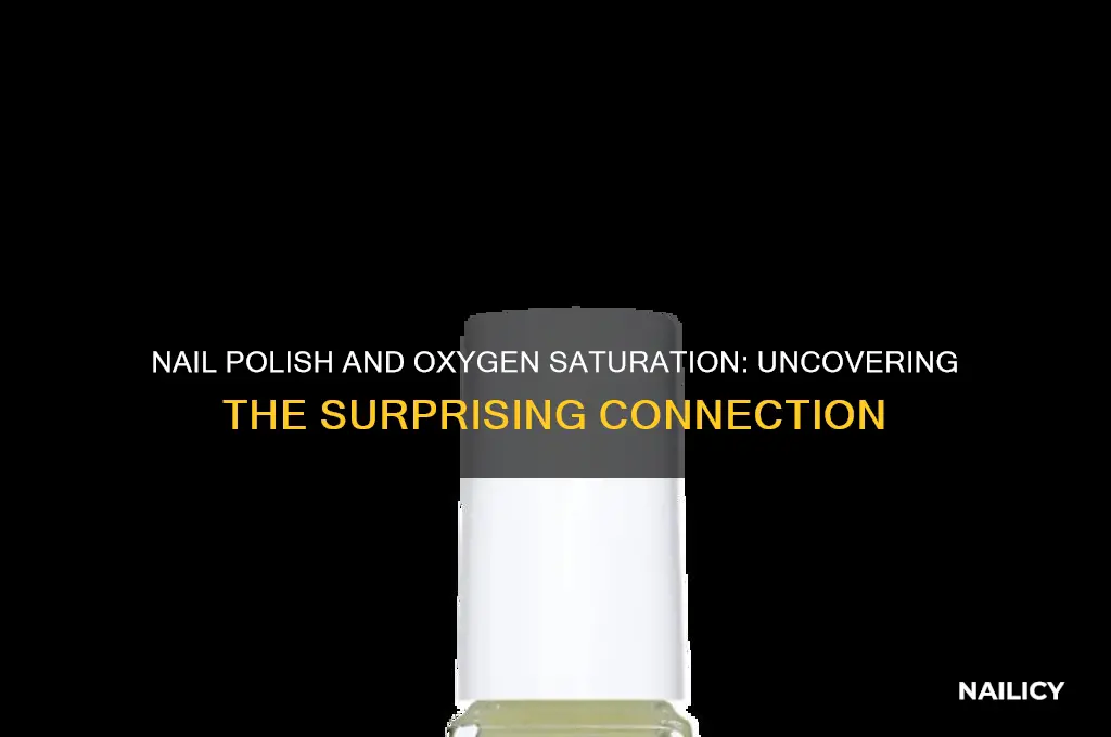 how does nail polish affect oxygen saturation