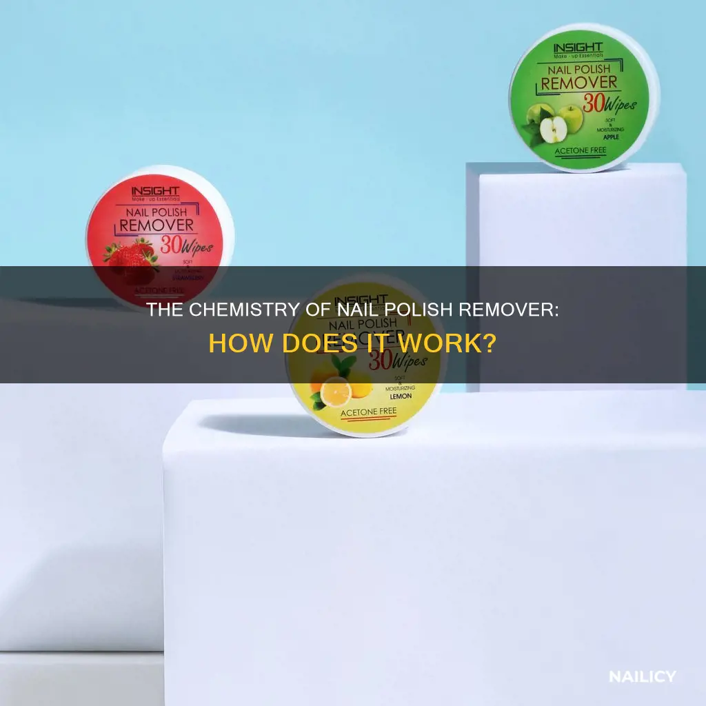 how does nail polish remover work chemically