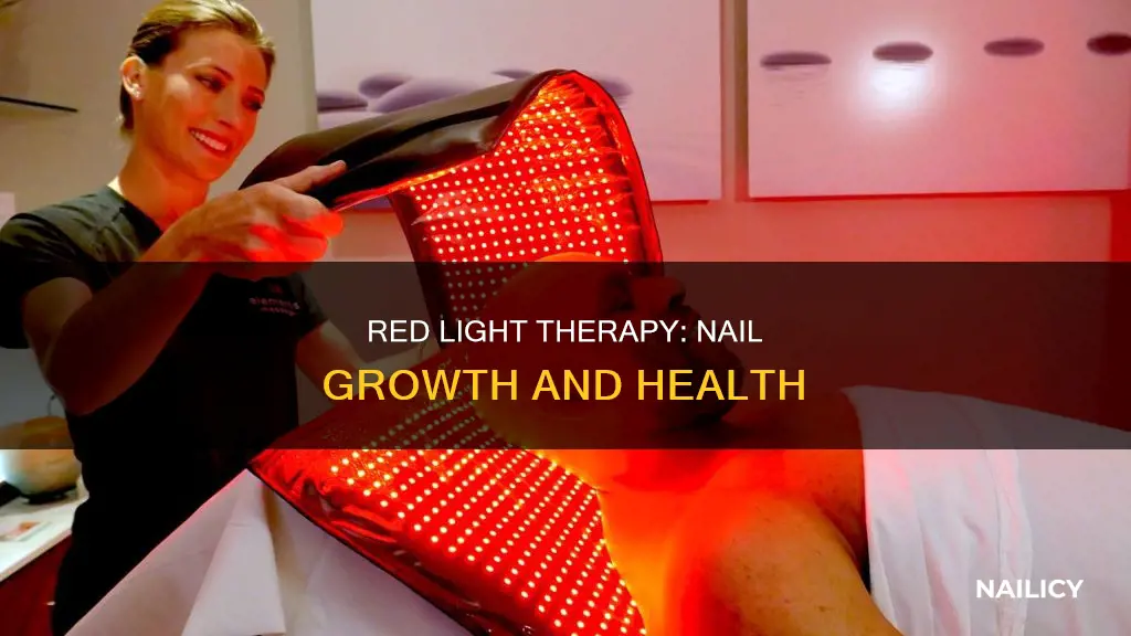 how does red light therapy make nails grow