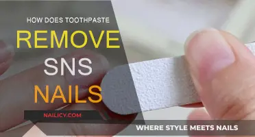 Toothpaste Magic: Removing SNS Nails