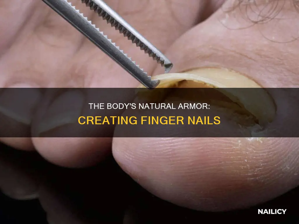 how does your body make finger nails