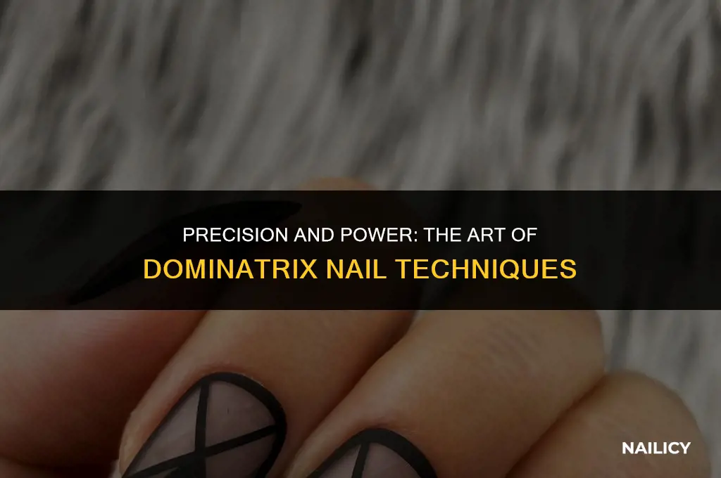 how dominateixes use their nails