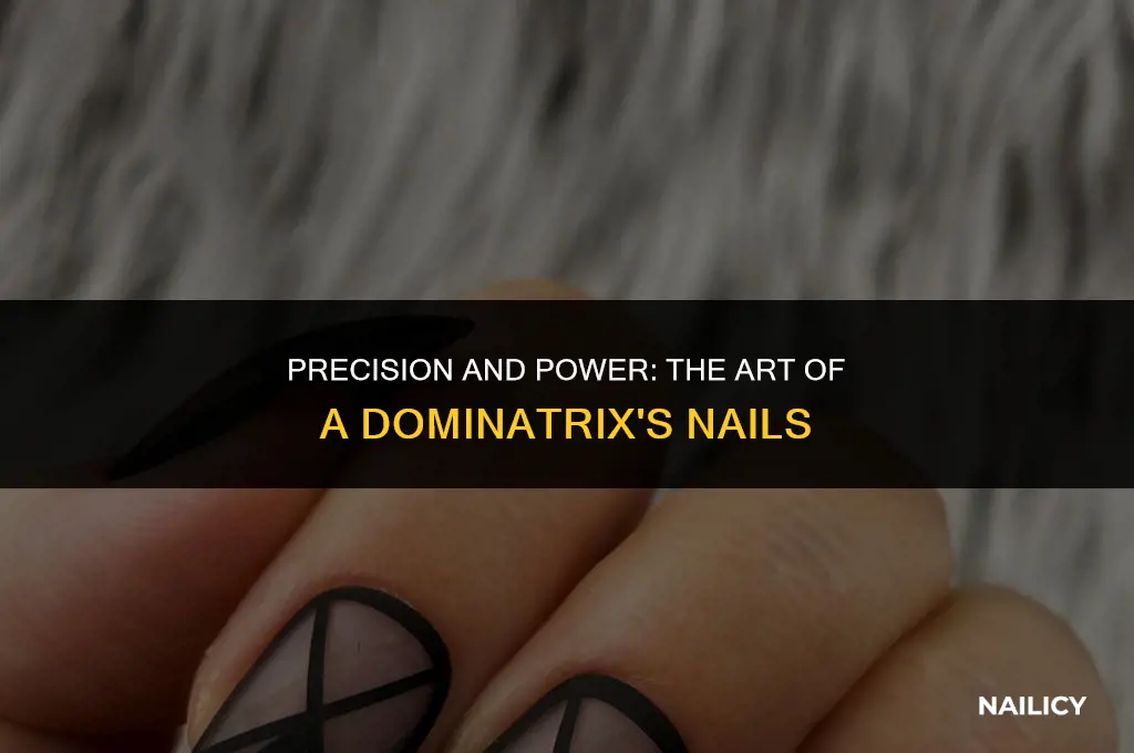 how dominatrixes use their nails