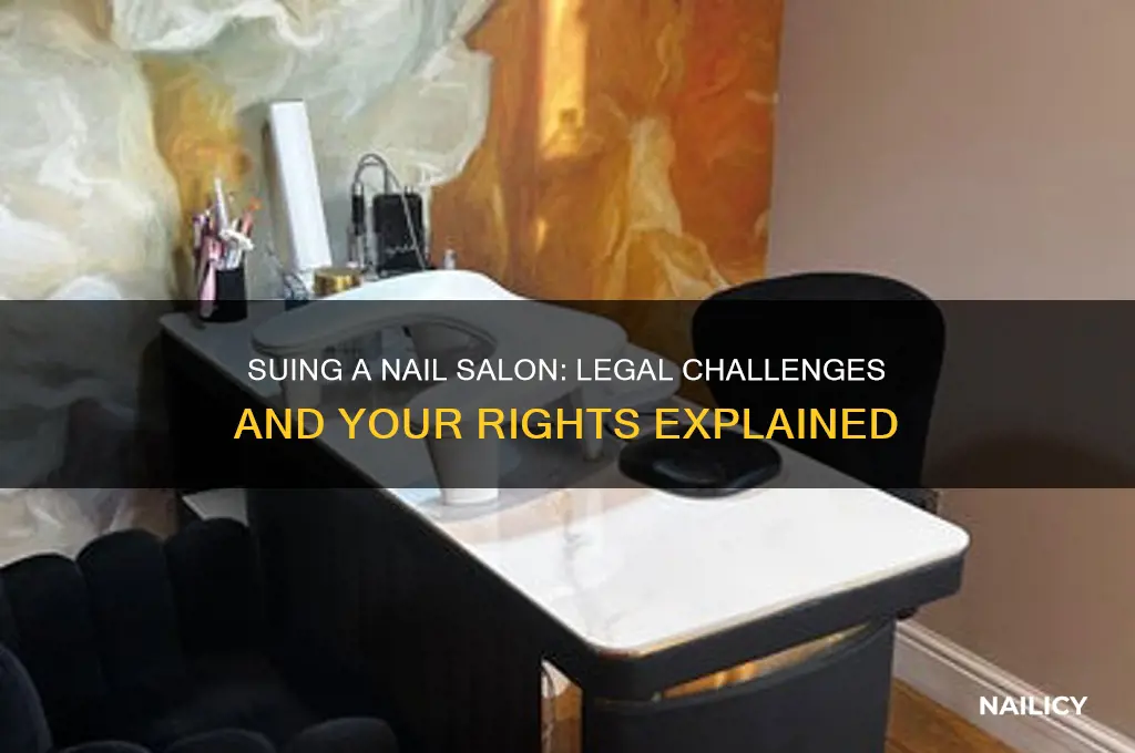 how easy is it to sue nail salon