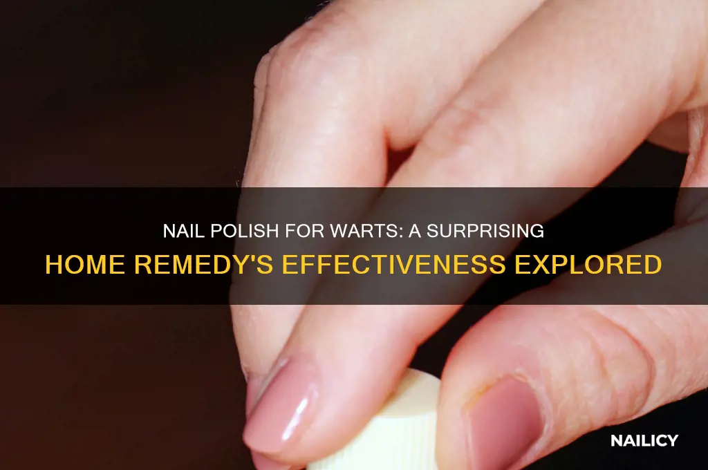 how effective is nail polish for warts