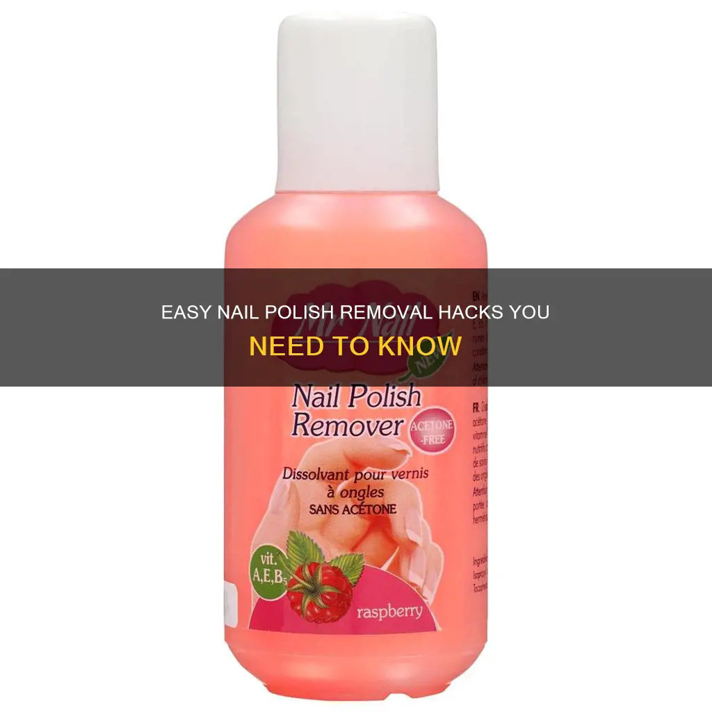 how else can you remove nail polish