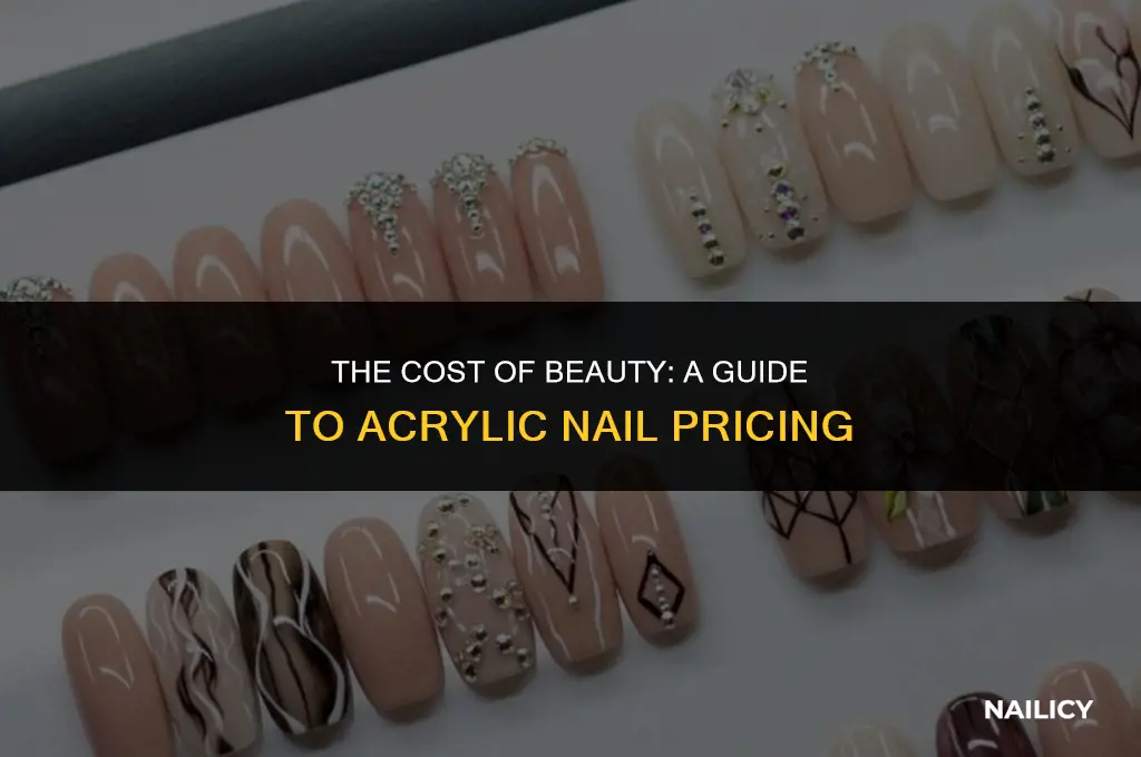 how expensive is it to get acrylic nails
