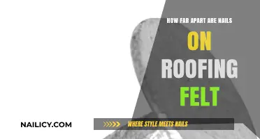 Optimal Nail Spacing for Roofing Felt: A Comprehensive Guide