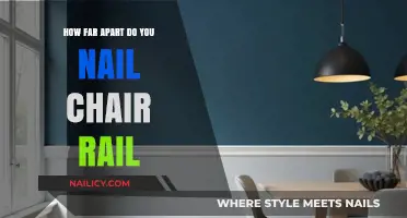 Perfect Chair Rail Installation: Ideal Nail Spacing for a Flawless Finish