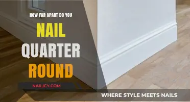 Perfect Quarter Round Installation: Optimal Nailing Spacing Guide