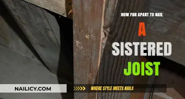 Sistered Joist Nailing Spacing: Optimal Distance for Structural Integrity