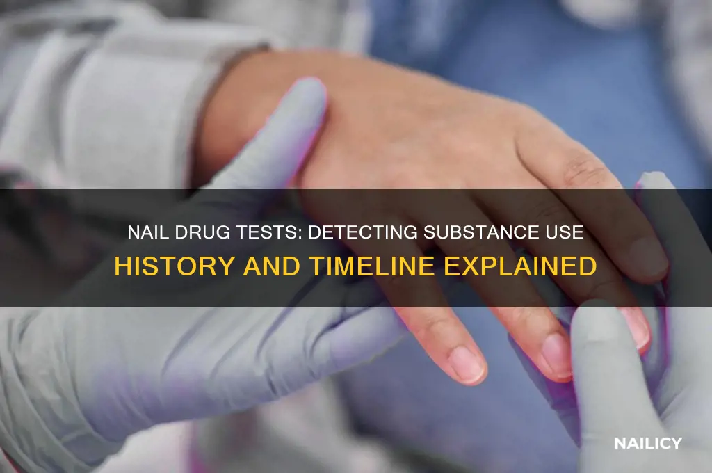 how far back do nail drug tests go