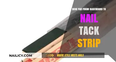 Perfect Baseboard Tack Strip Placement: Nail Distance Guide