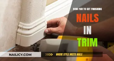Finishing Nails: Setting Depth for Perfect Trim
