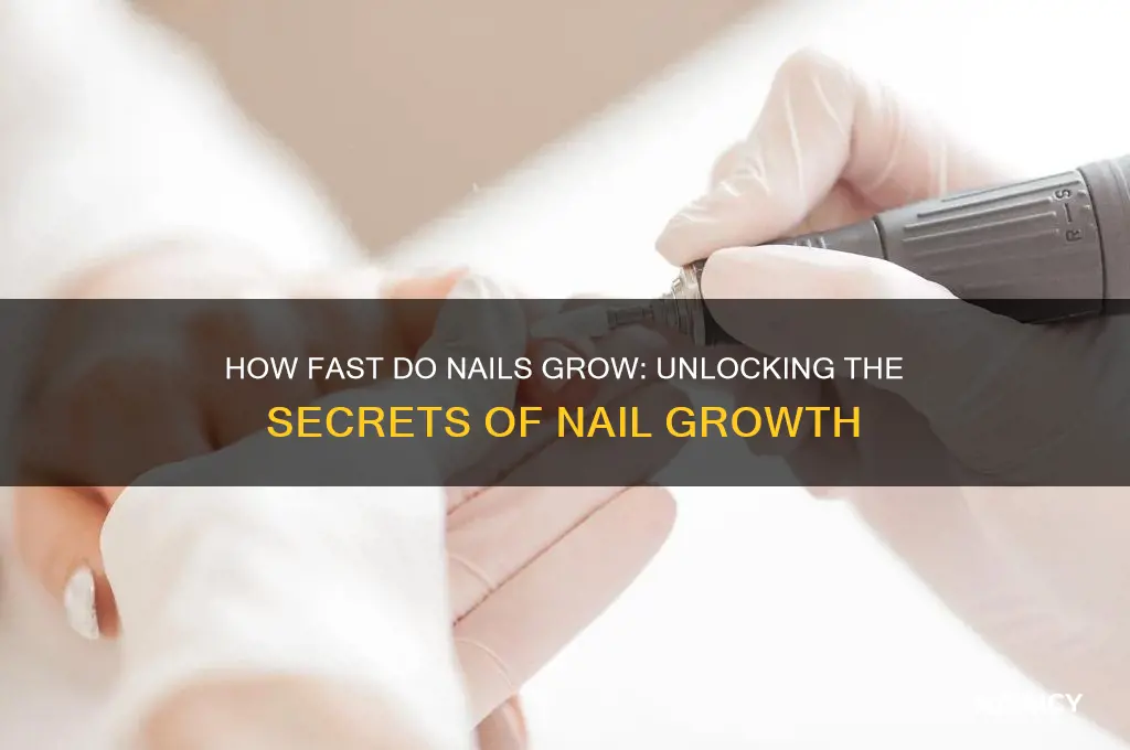 how fast do nails geow
