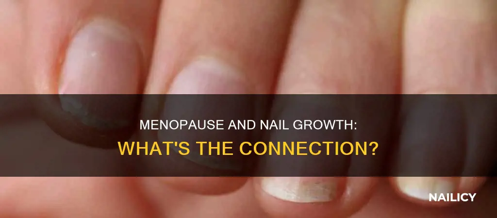 how fast do nails grow after menopause