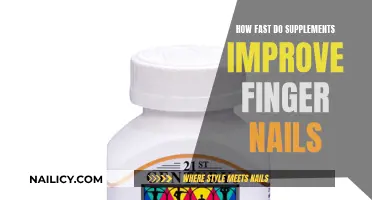 Supplements' Super-Fast Impact on Healthy Fingernails