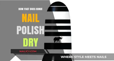 Quick Dry Secrets: Kokie Nail Polish Drying Time Revealed