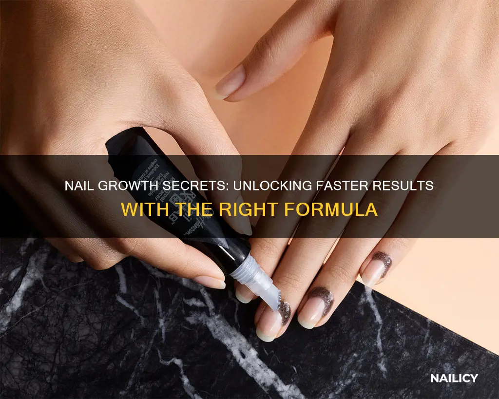 how fasta finger nail grow formula