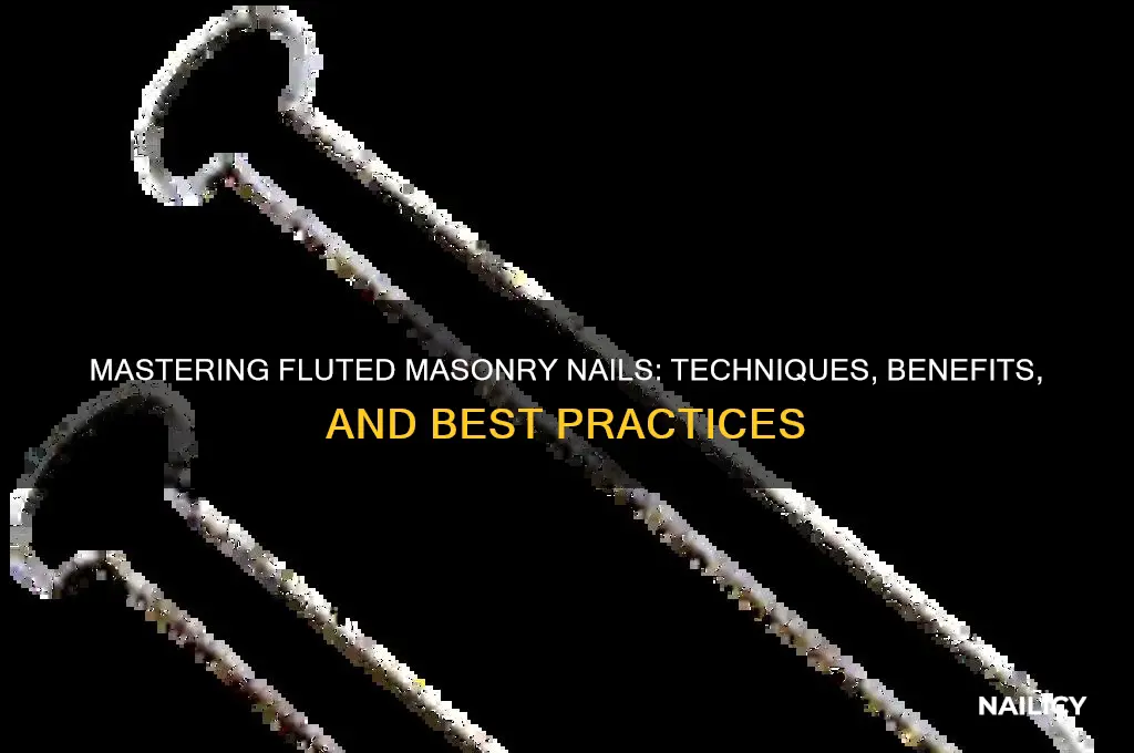 how fluted masonry nails wotm