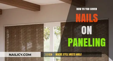 Covering Nails on Paneling: A Step-by-Step Guide for Seamless Results