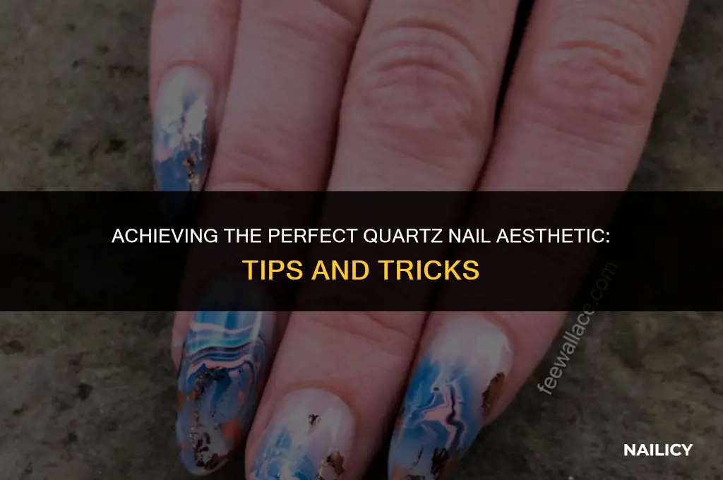 how get a quartz nail look