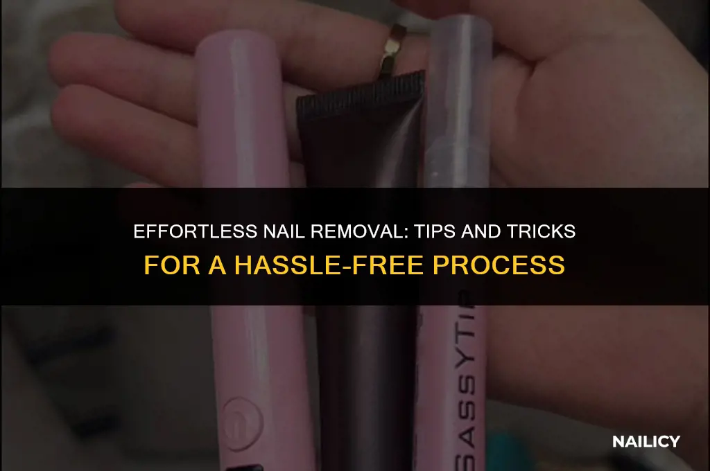 how get nails off