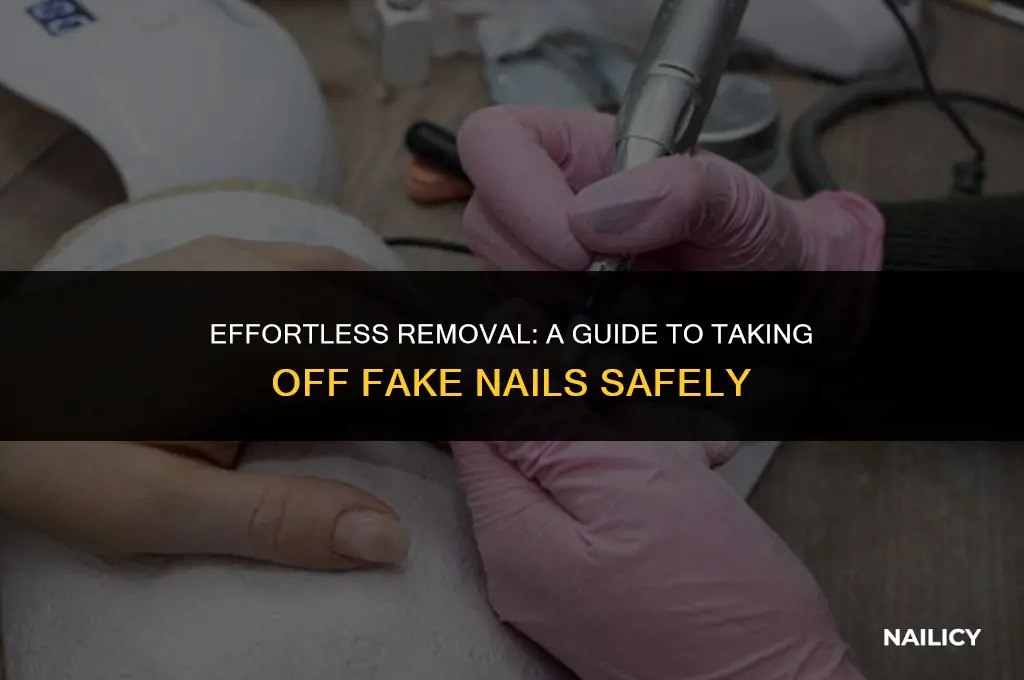 how get rid of fake nails