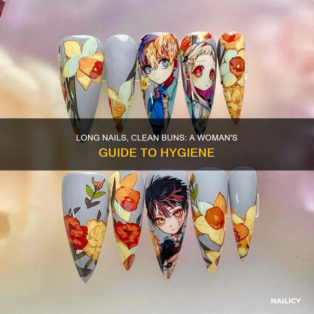 how girls wipe their ass with long nails