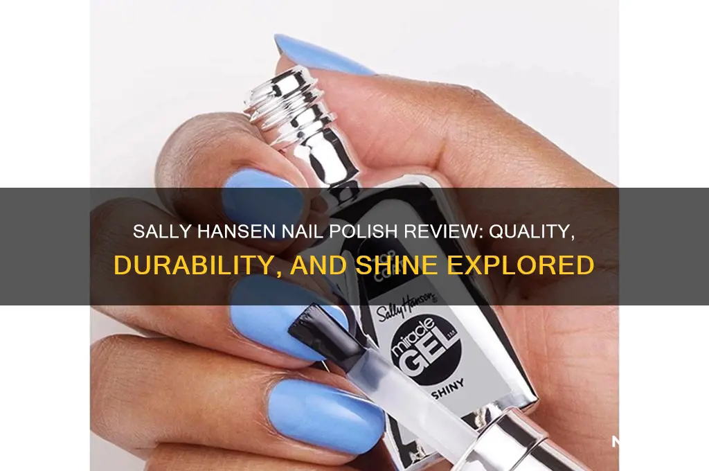how good is sally hansen nail polish
