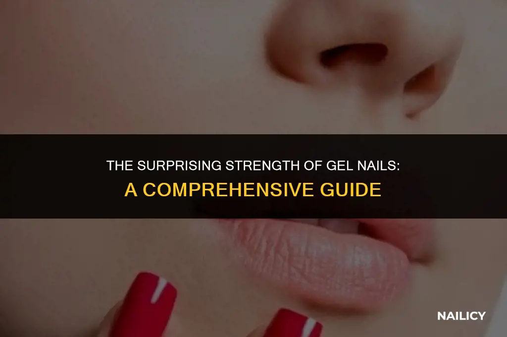 how hard do gel nails get