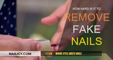 Removing Fake Nails: A Challenging Beauty Task