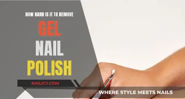 Gel Nail Polish: Easy to Apply, Hard to Remove?