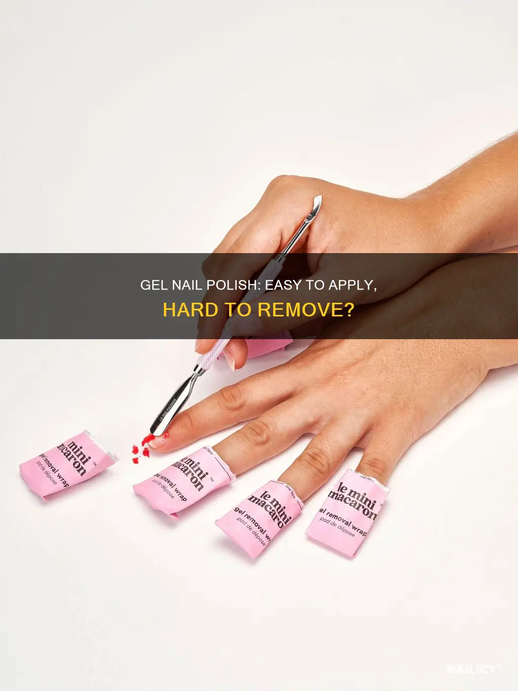 how hard is it to remove gel nail polish