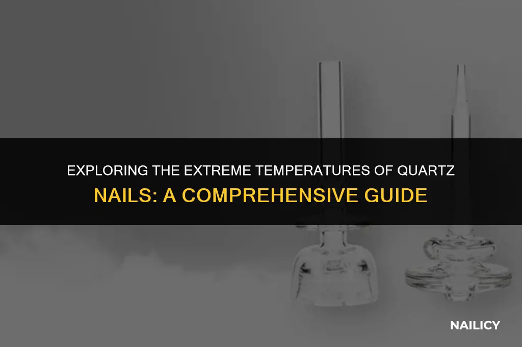 how hot can a quartz nail get